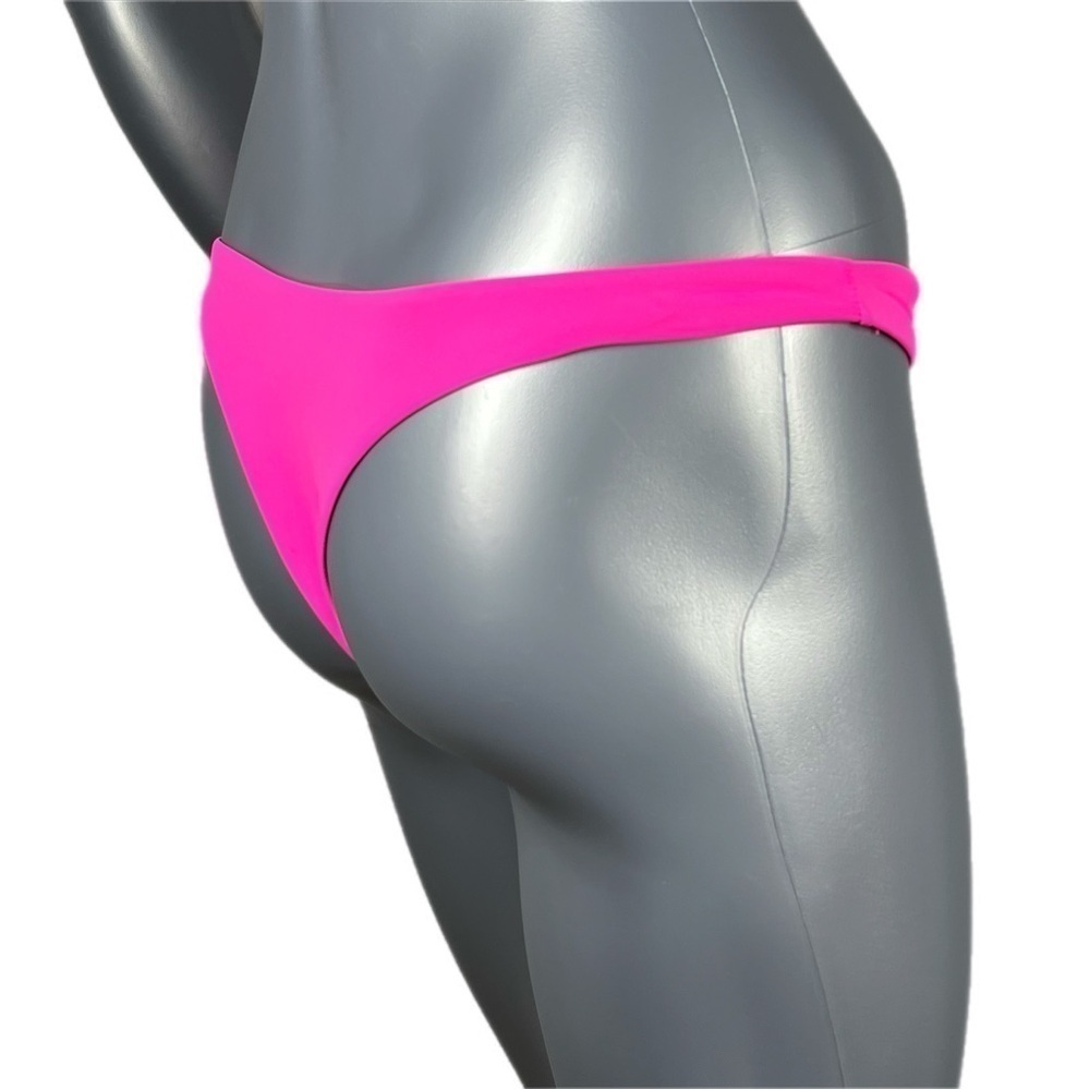 YMI | Bubblegum Pink Thong Swim Bikini Bottoms Brand New - Picture 4 of 11